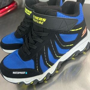 SKECHERS Kids Waterproof Rugged Ranger Storm Trail hiking boots